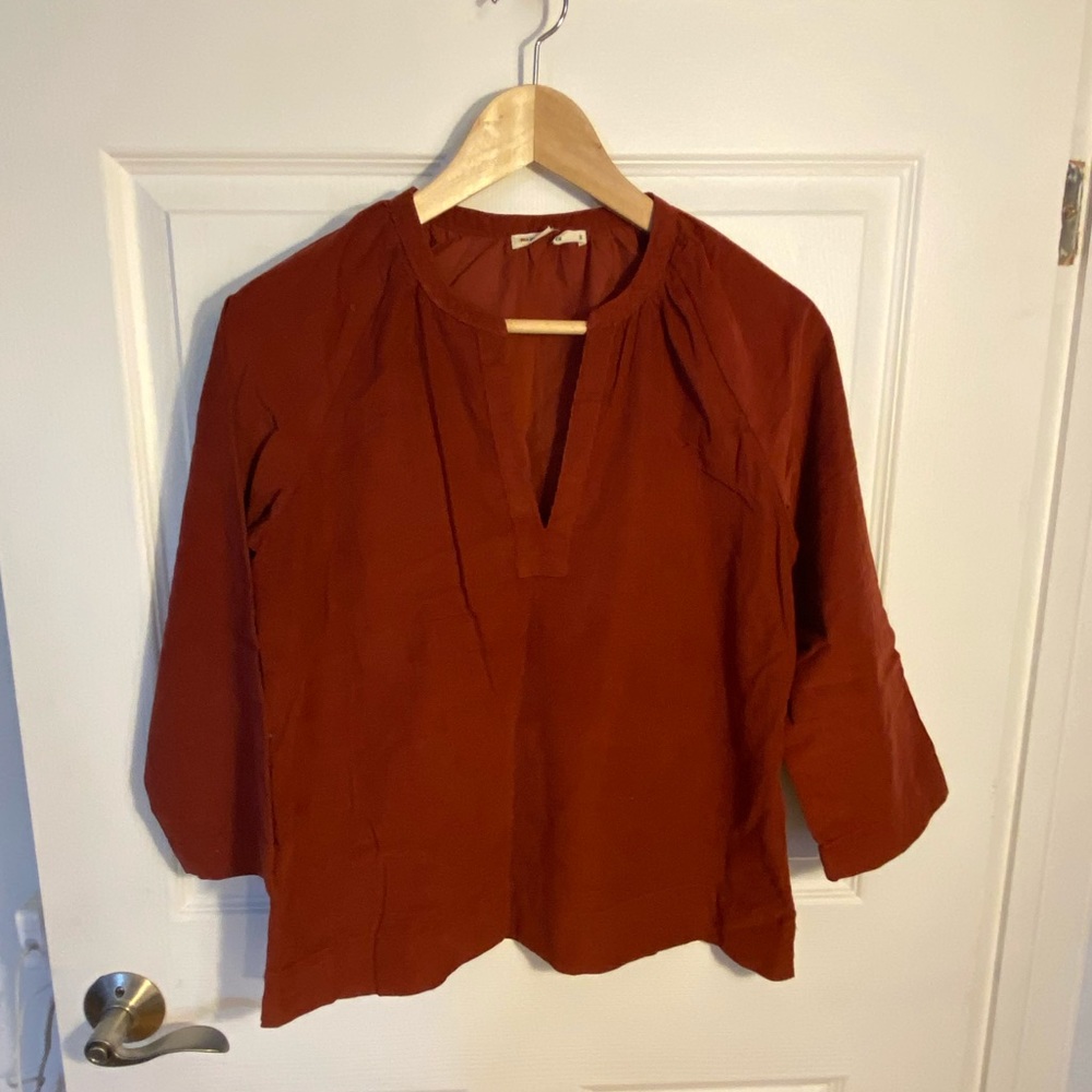 Marine Layer Rust Blouse